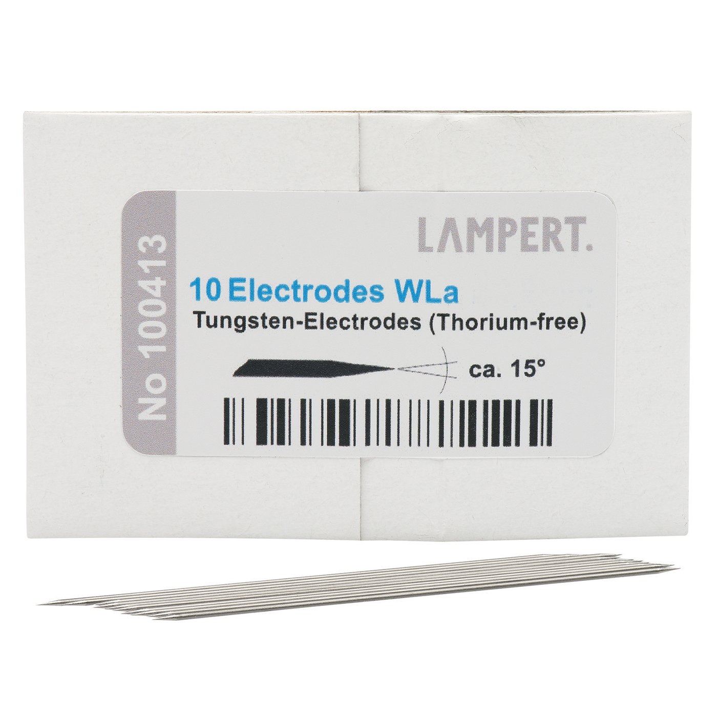 Lampert WLa Spezialelektroden, ø 0,8 x 50 mm - 10 Stück