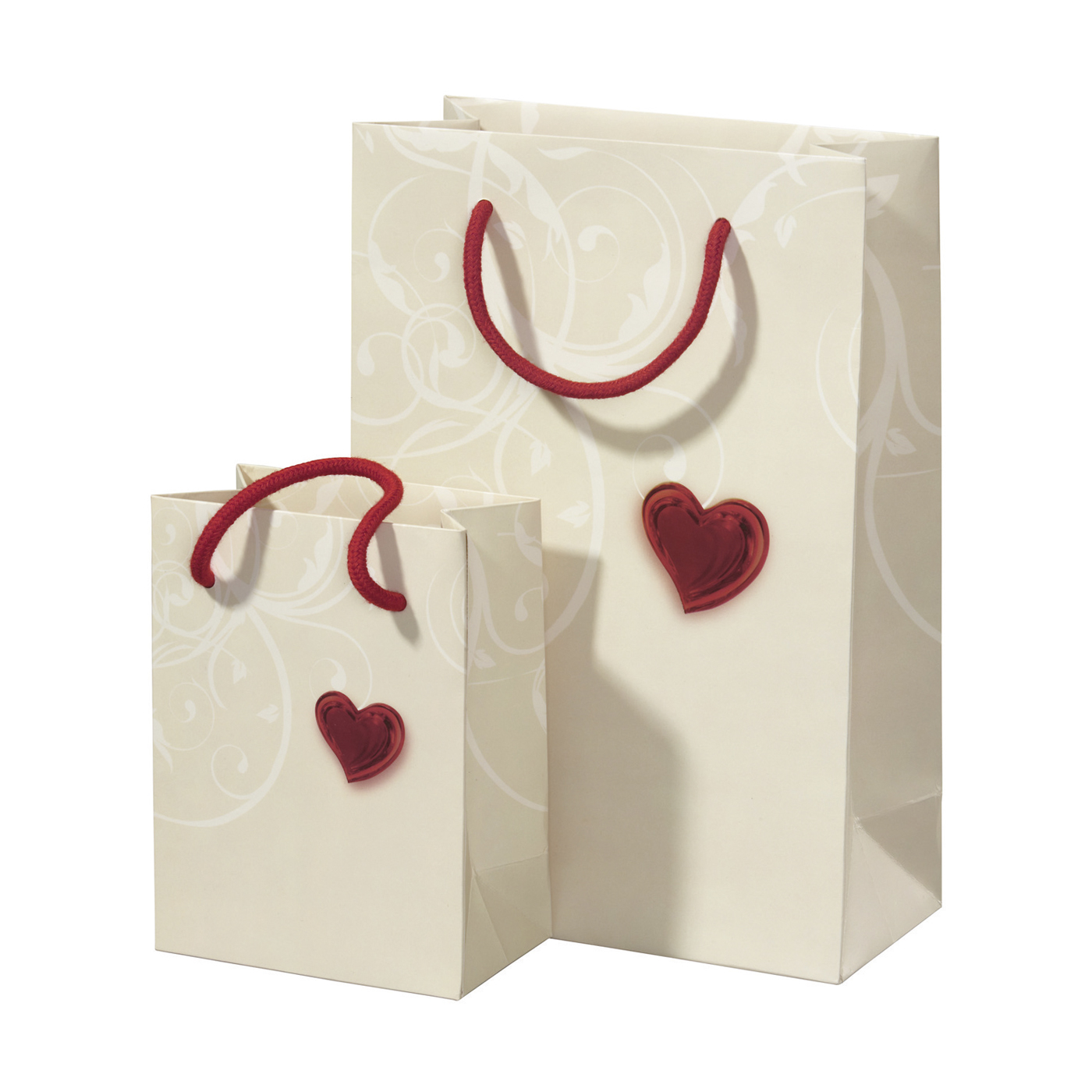 Carrying Bags "Love", 190 x 280 x 90 mm - 10 pieces