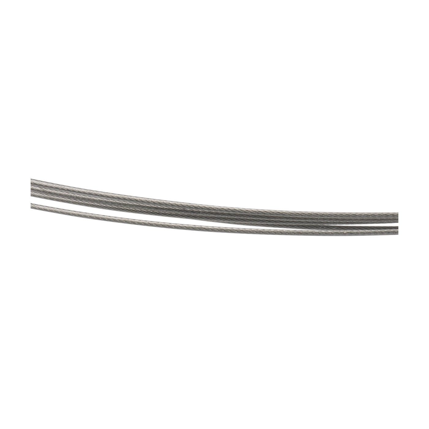Rope Necklace, Silver Metallic, 5 Rows, 45 cm - 1 piece Rope Necklace, Silver Metallic, 5 Rows, 45 cm - 1 piece