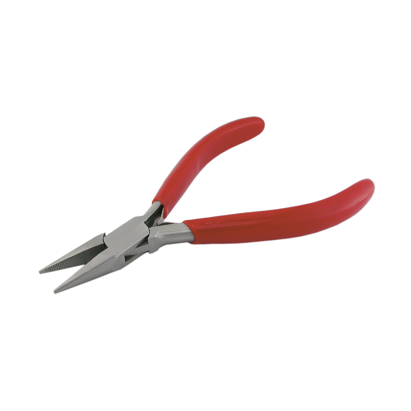 Flat Pointed Pliers, Stahl, 130 mm, with Spring and Blow - 1 piece