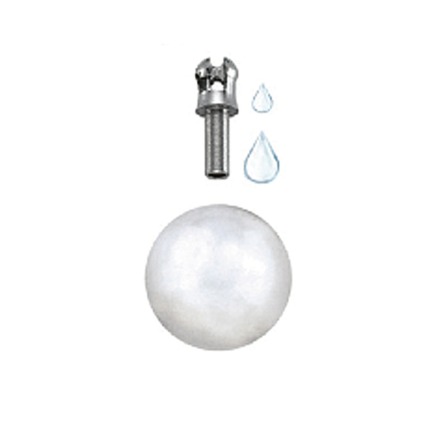Ball Head Key, 585G - 1 piece Ball Head Key, 585G - 1 piece