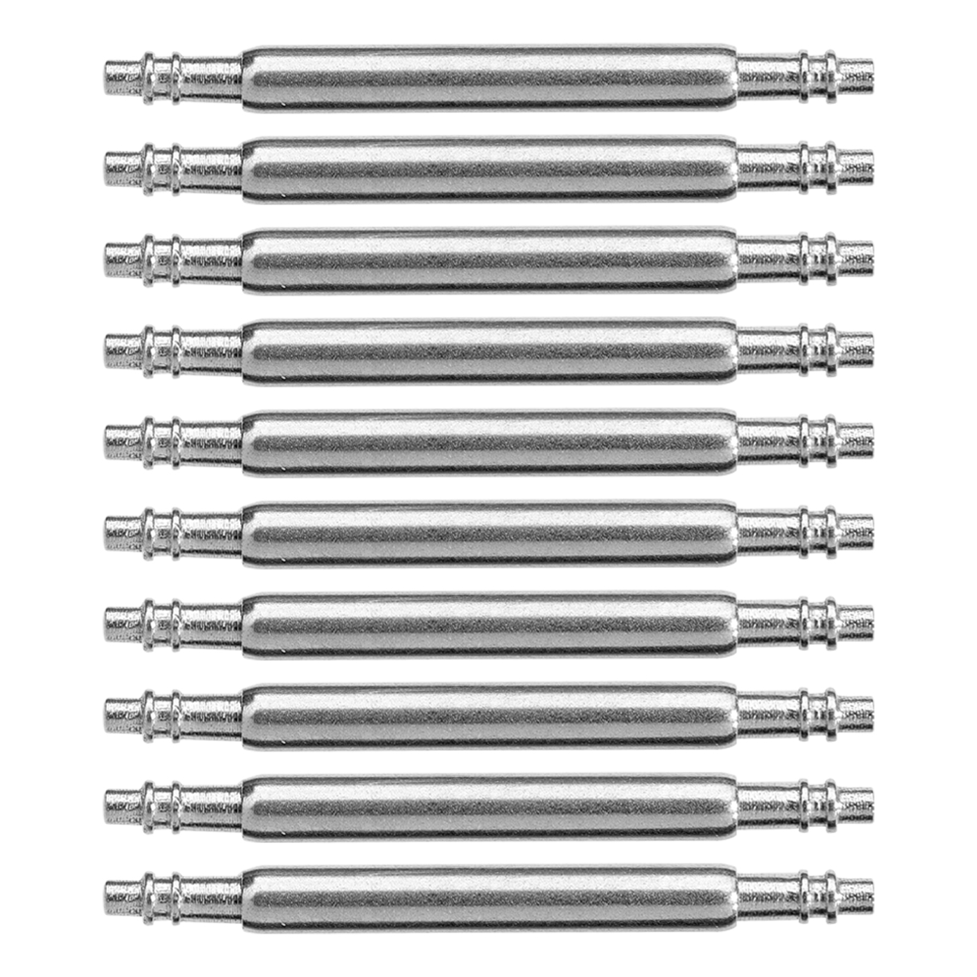 Federstege mit Doppelbund, Edelstahl, Ø 1,5 mm, 14 mm - 10 Stück