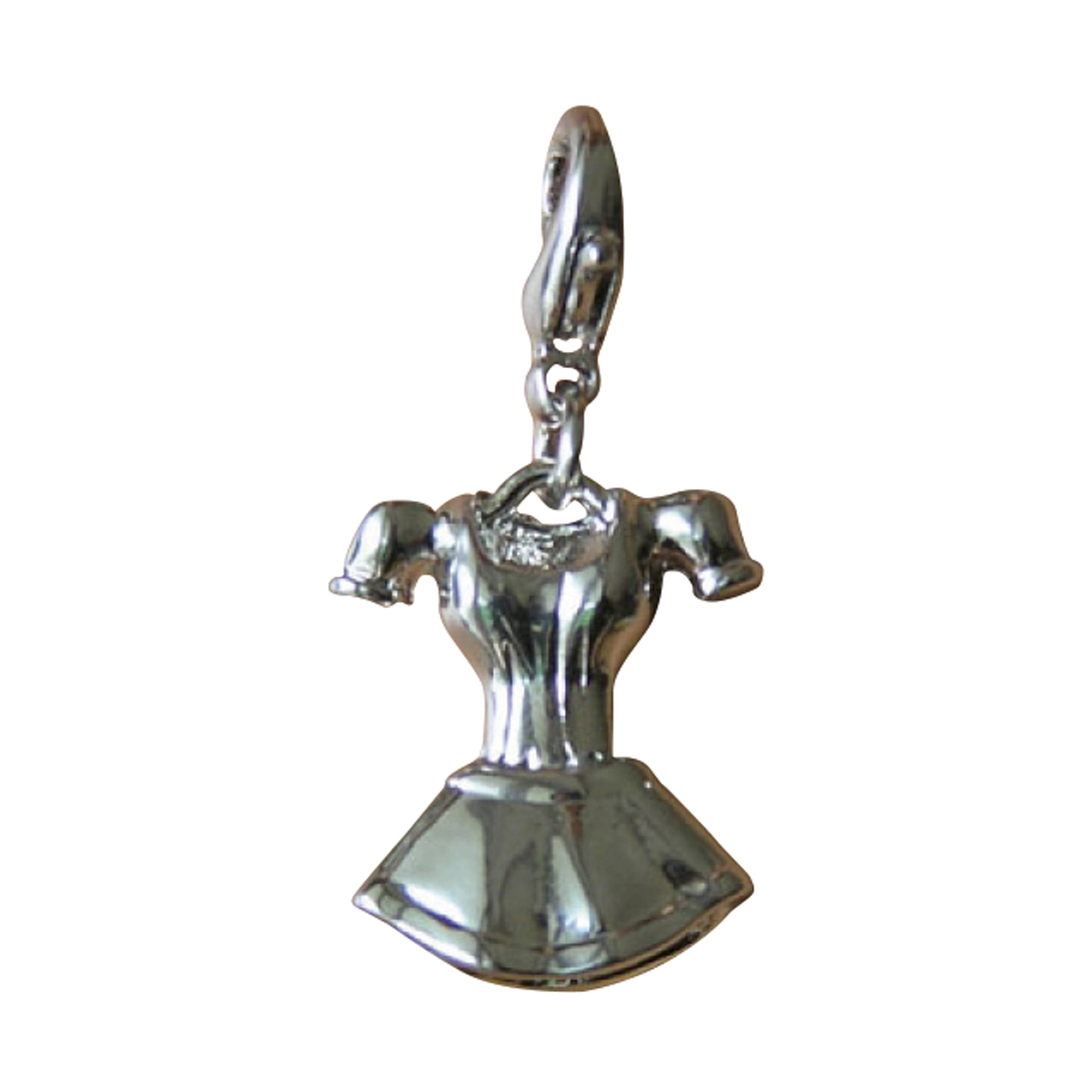 Charivari Charm, Metalllegierung, Dirndl, 21 x 18 mm - 1 Stück