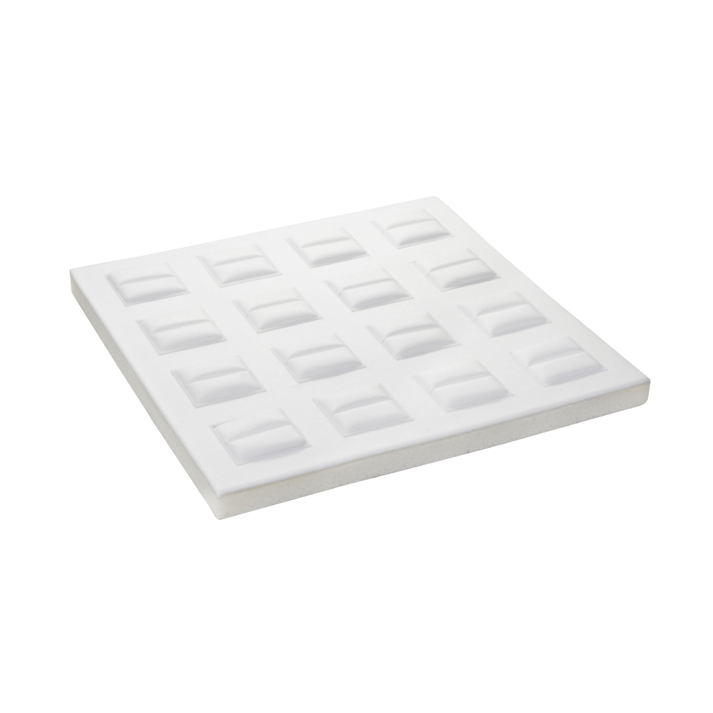 Tray System Inlay, White, for 16 Rings, 224 x 224 mm - 1 piece