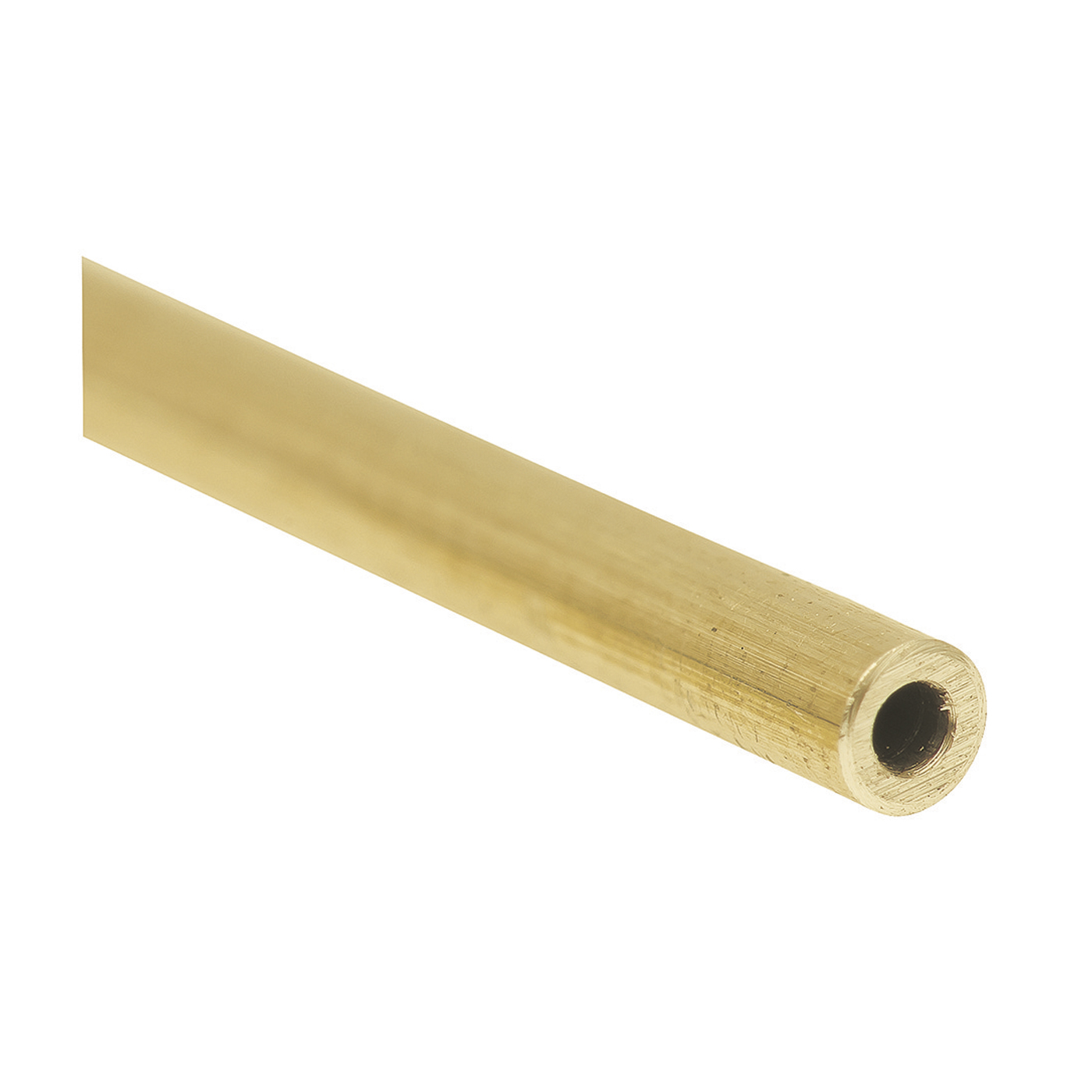 Rohr, rund, 585 G, ø 2 mm, Länge 8 cm - 1 Stück Rohr, rund, 585 G, ø 2 mm, Länge 8 cm - 1 Stück