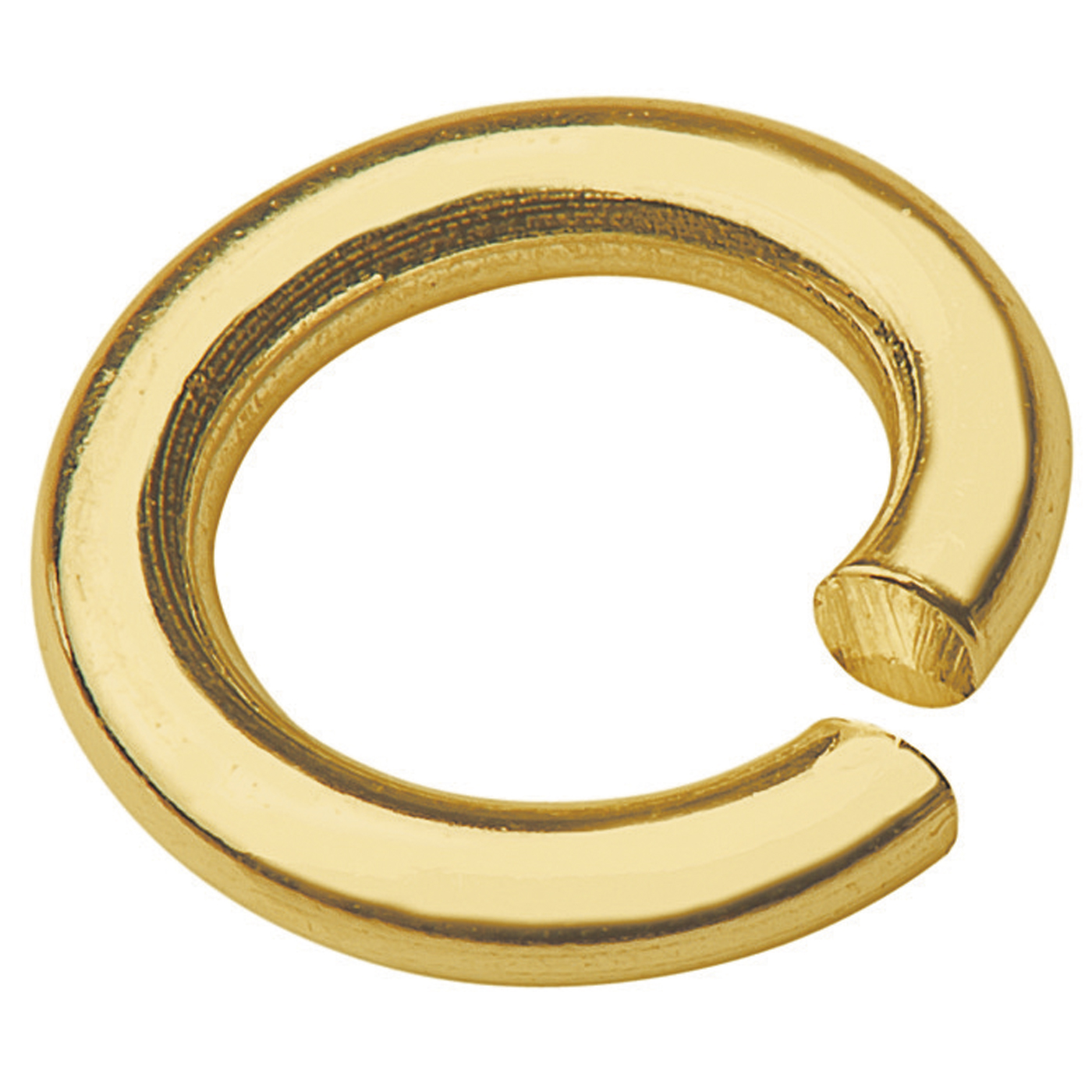 Binderinge, 585 G, rund, ø 6 mm, Draht-ø 1,0 mm - 1 Stück Binderinge, 585 G, rund, ø 6 mm, Draht-ø 1,0 mm - 1 Stück