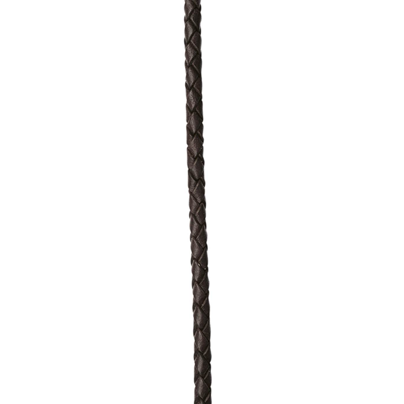 Flechtkordel, braun, ø ca. 4 mm - 1 m Flechtkordel, braun, ø ca. 4 mm - 1 m