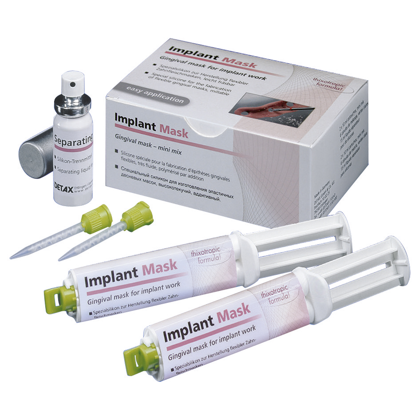 Implant Mask Gingival Mask Material - 1 set