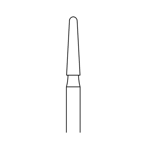 Busch Diamantschleifkörper, konisch, Fig. 8850, ø 2,3 mm - 1 Stück
