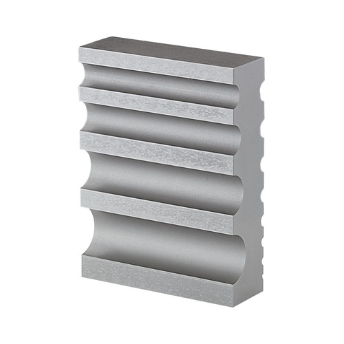 Flat Grooved Dapping Block - 1 piece