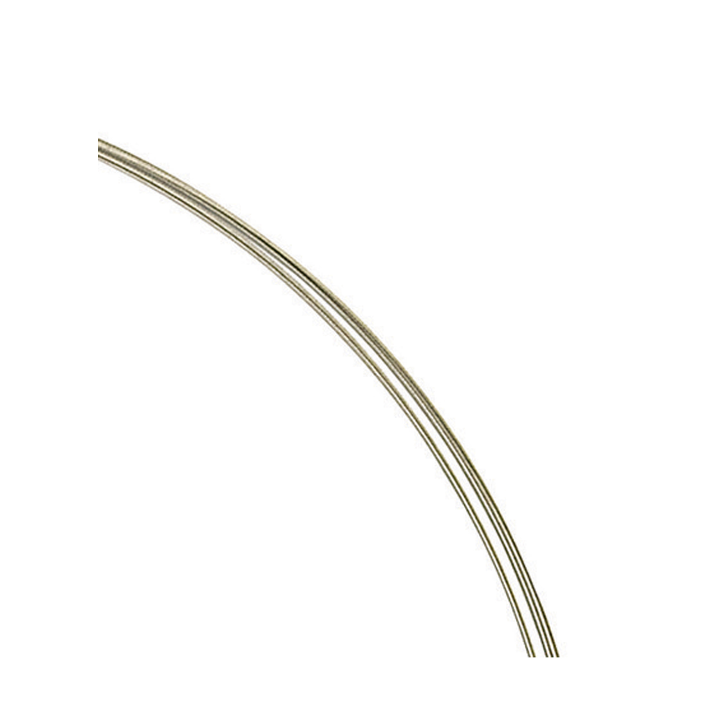 Steel Cable Neck Wire, 5-Strand, ø 0.3 mm, 45 cm - 1 piece