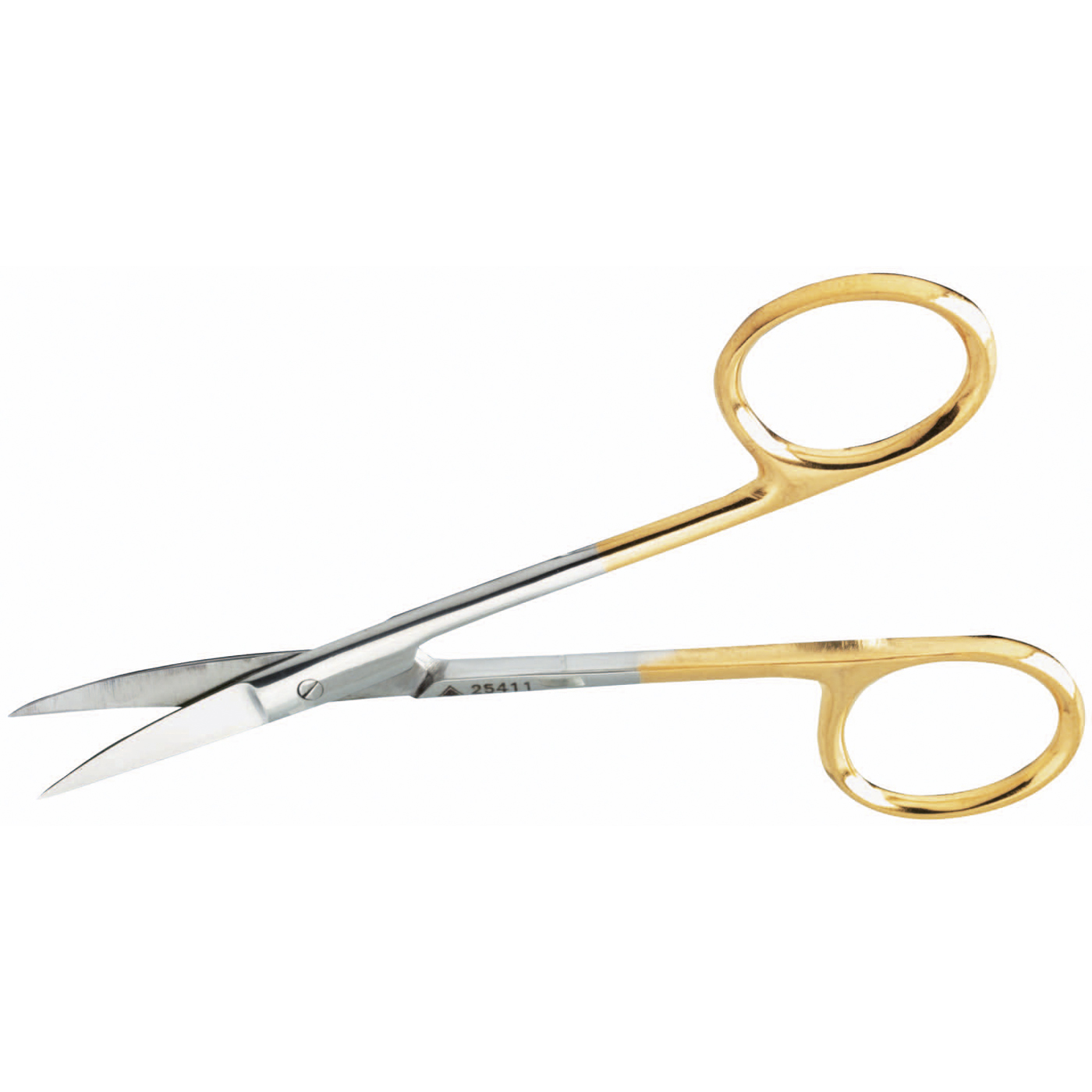 FINO Foil Scissors, Curved, with Gold-Coloured Handle,110 mm - 1 piece