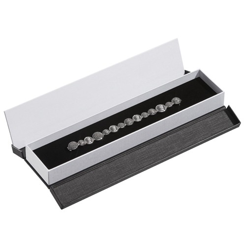Jewellery Packaging "Claptonn", Red-Black, 250 x 50 x 23 mm - 1 piece Jewellery Packaging "Claptonn", Red-Black, 250 x 50 x 23 mm - 1 piece