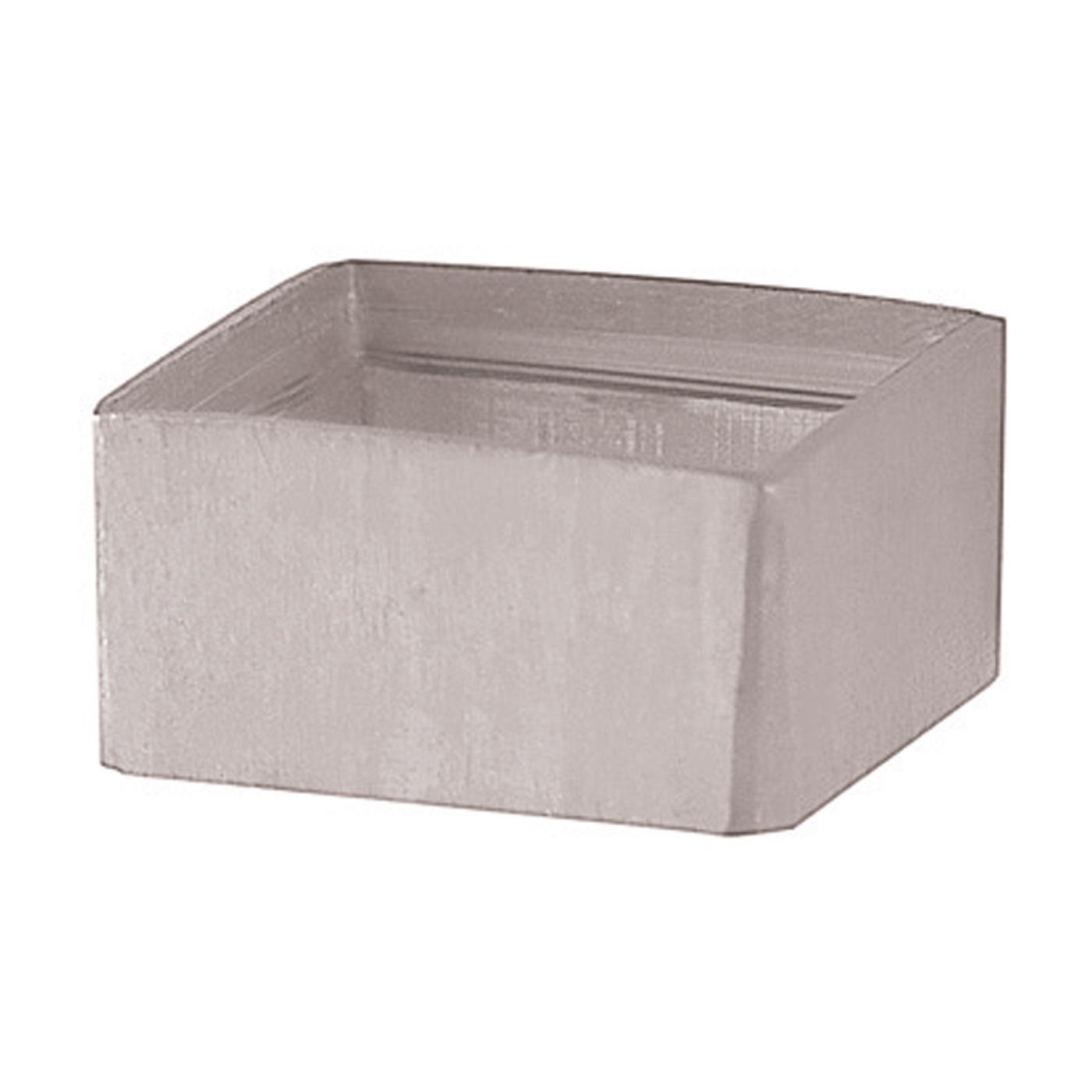Rim, Rectangular, 935Ag, Stone Dimension 2.5 x 2.5 mm - 1 piece