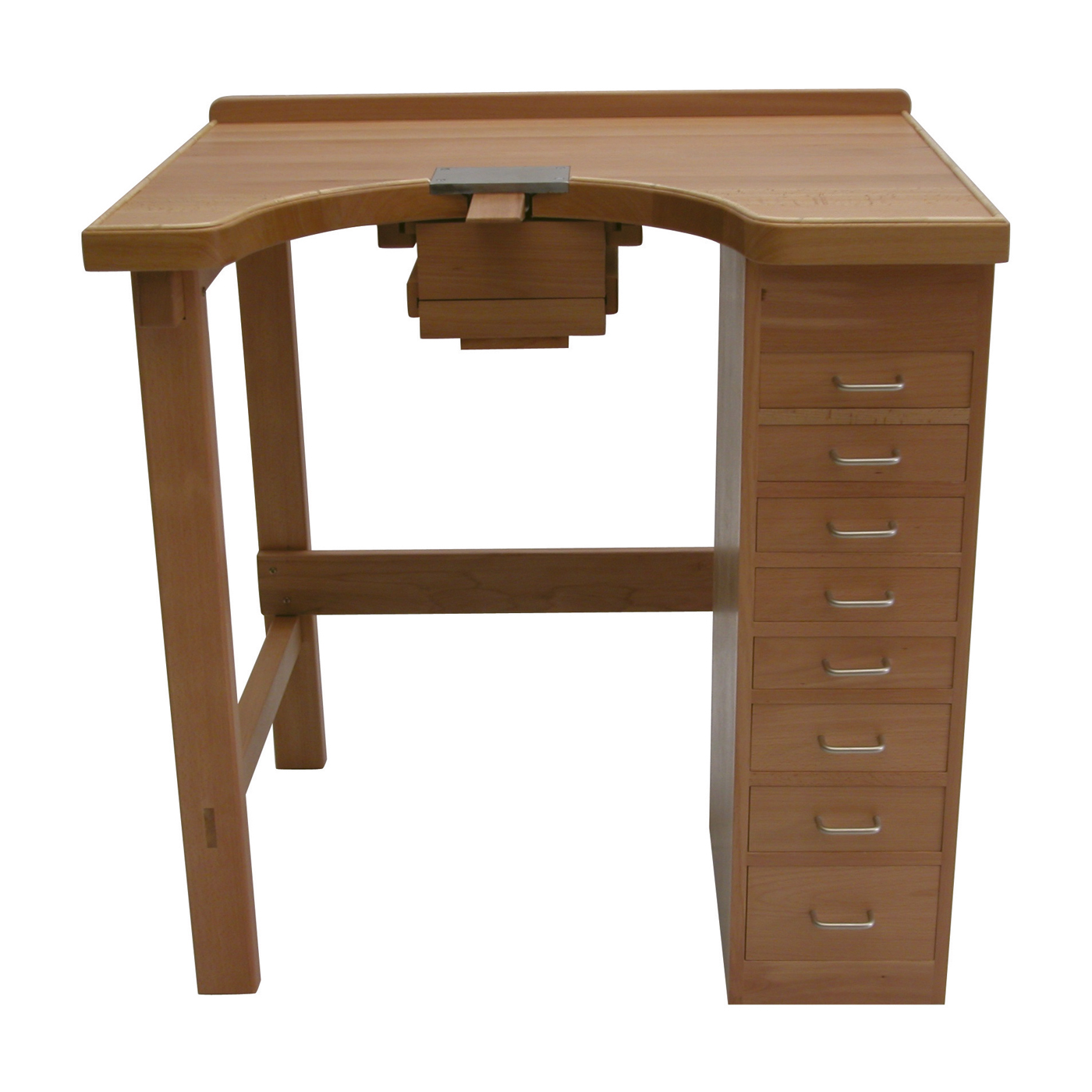 Goldschmiede-Werktisch, 90 x 70 x 90 cm, 1 Schubkastensäule - 1 Stück