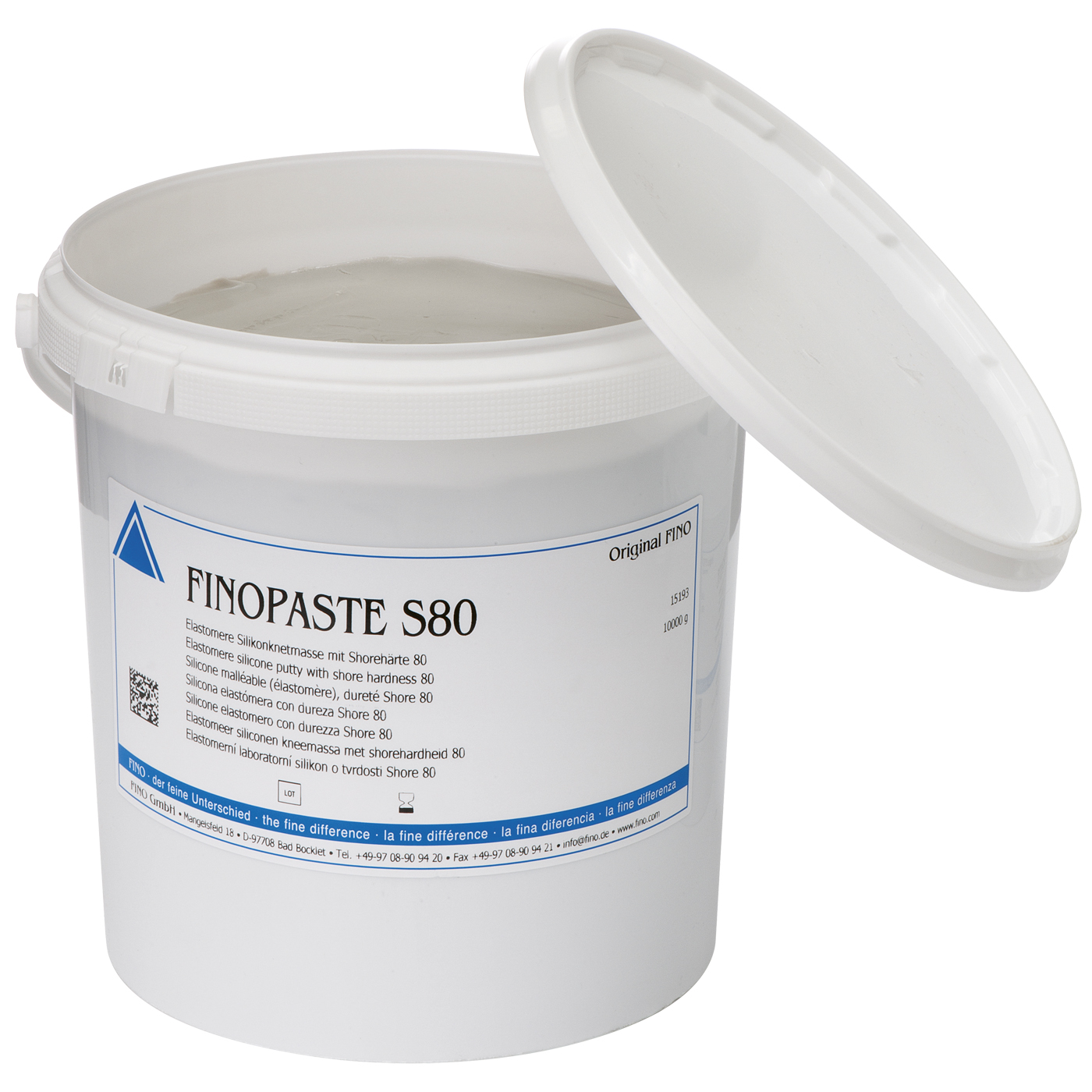 FINOPASTE S80 Silikonknetmasse - 10000 g