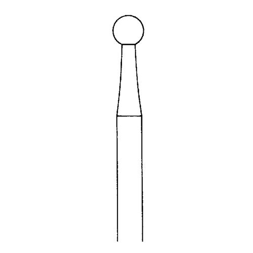 Round Milling Cutter, Fig. 1. ø 2.7 mm - 1 piece