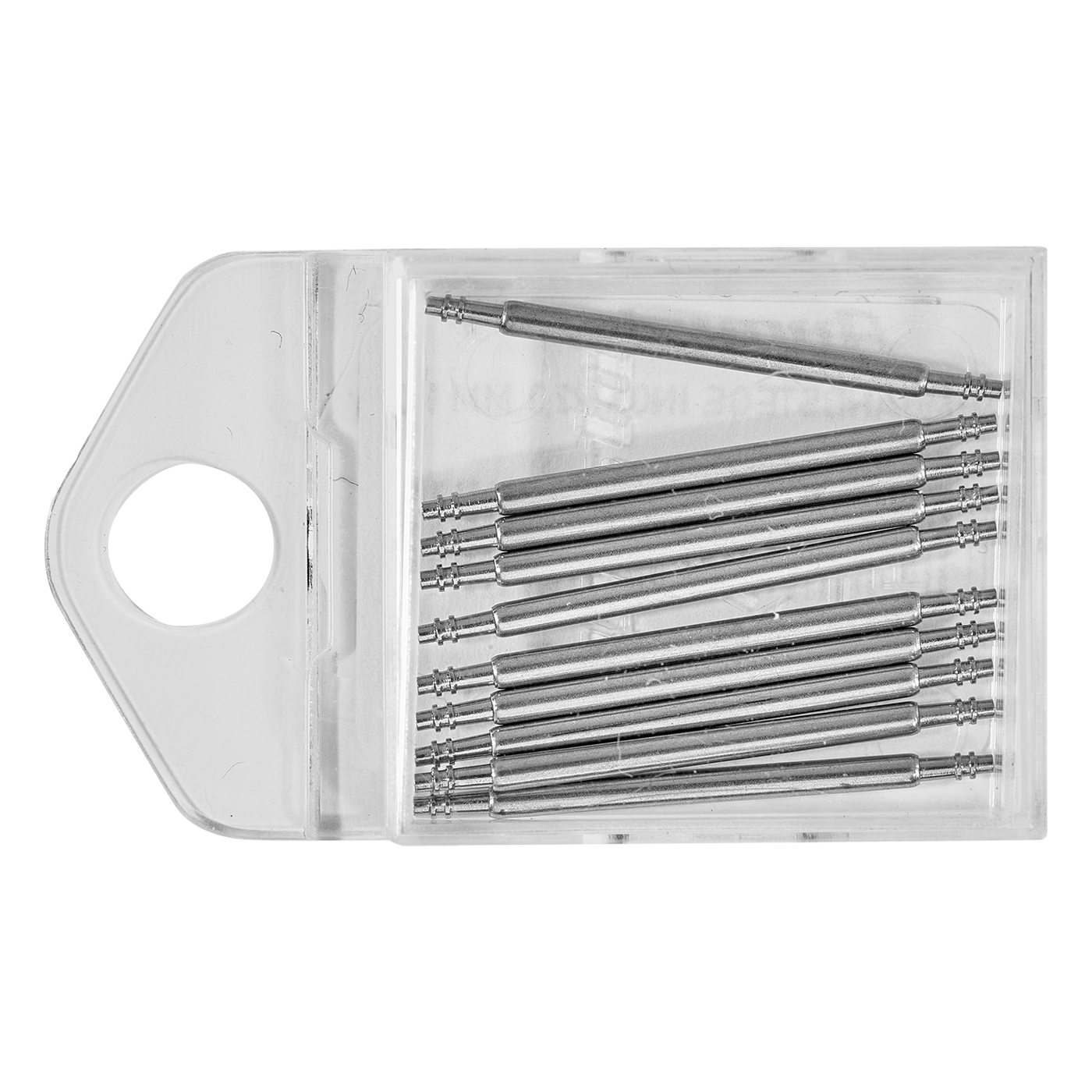 Federstege mit Doppelbund, Edelstahl, Ø 1,5 mm, 22 mm - 10 Stück