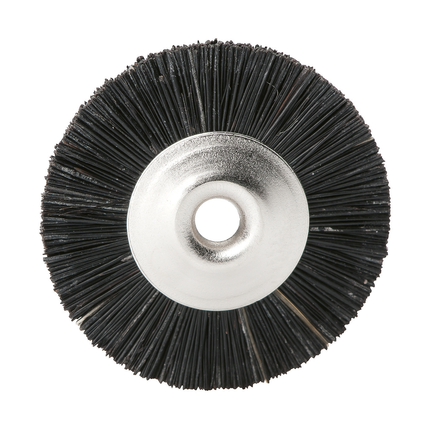 Mini Brushes, Wheels, Chungking, Black, ø 19 mm - 12 pieces