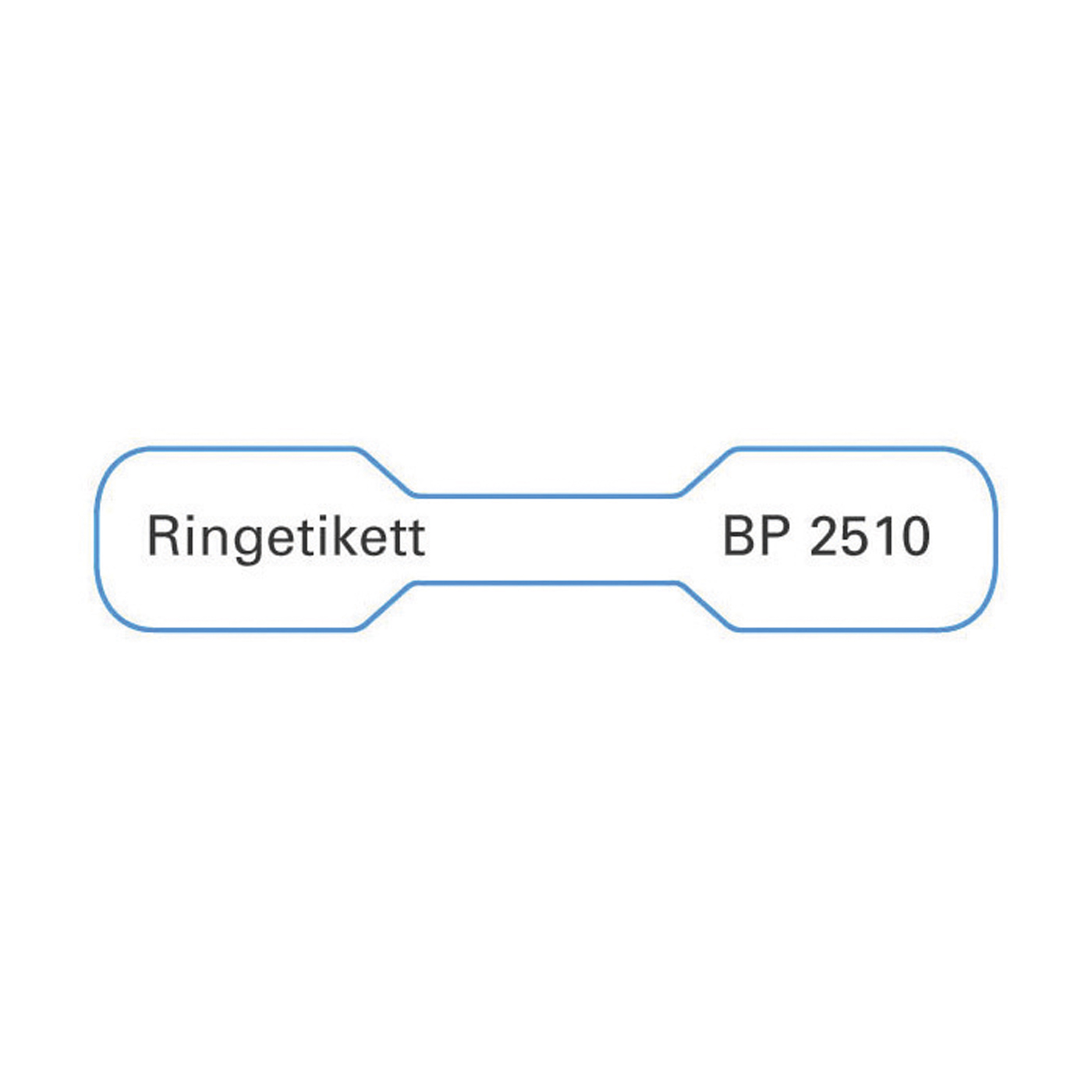 Haftetiketten, weiß, 10 x 49 mm - 600 Stück Haftetiketten, weiß, 10 x 49 mm - 600 Stück