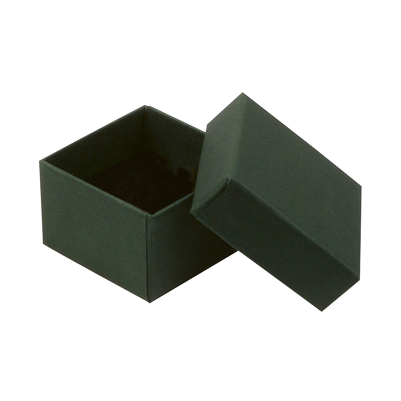 Jewellery Packaging "Eco", Green, 50 x 50 x 32 mm - 1 piece
