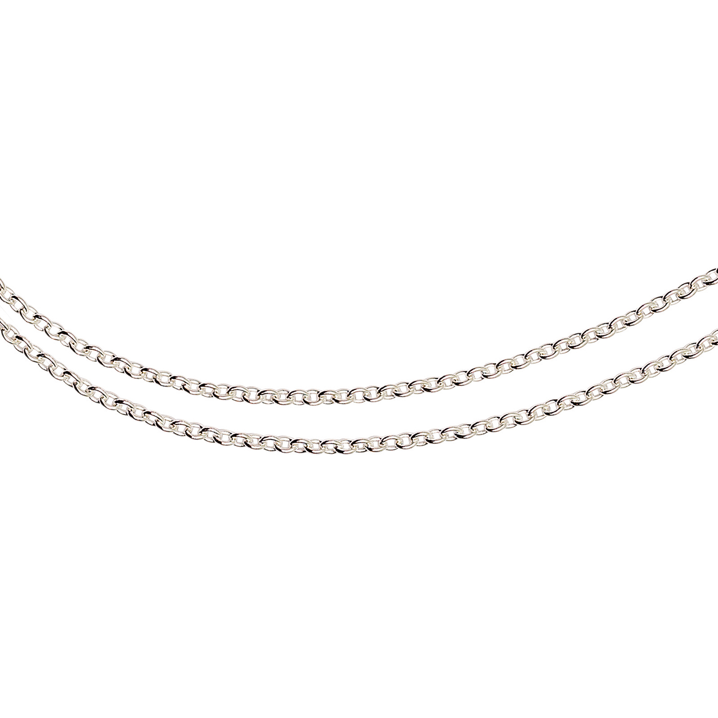 Ankerkette, 585 WG, 1,60 mm, Meterware - 10 cm