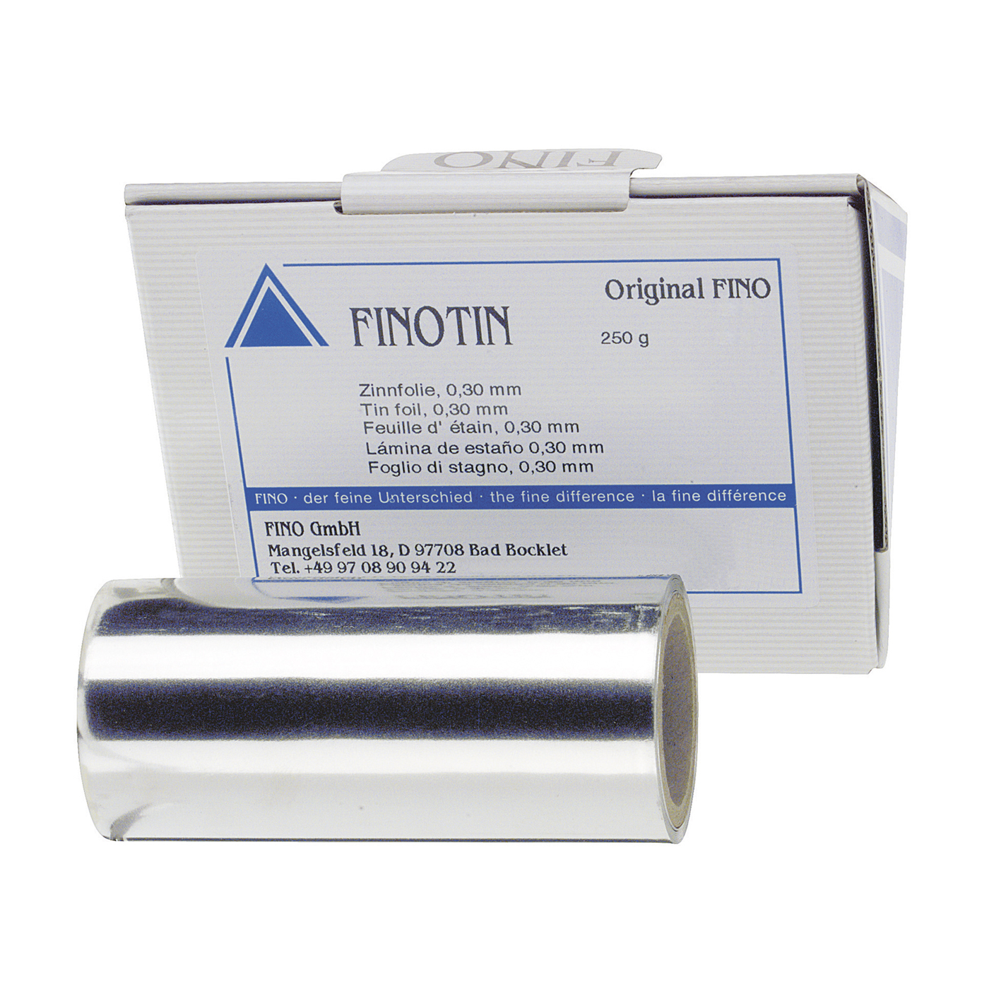 FINOTIN Tin Foil, 0.30 mm - 250 g