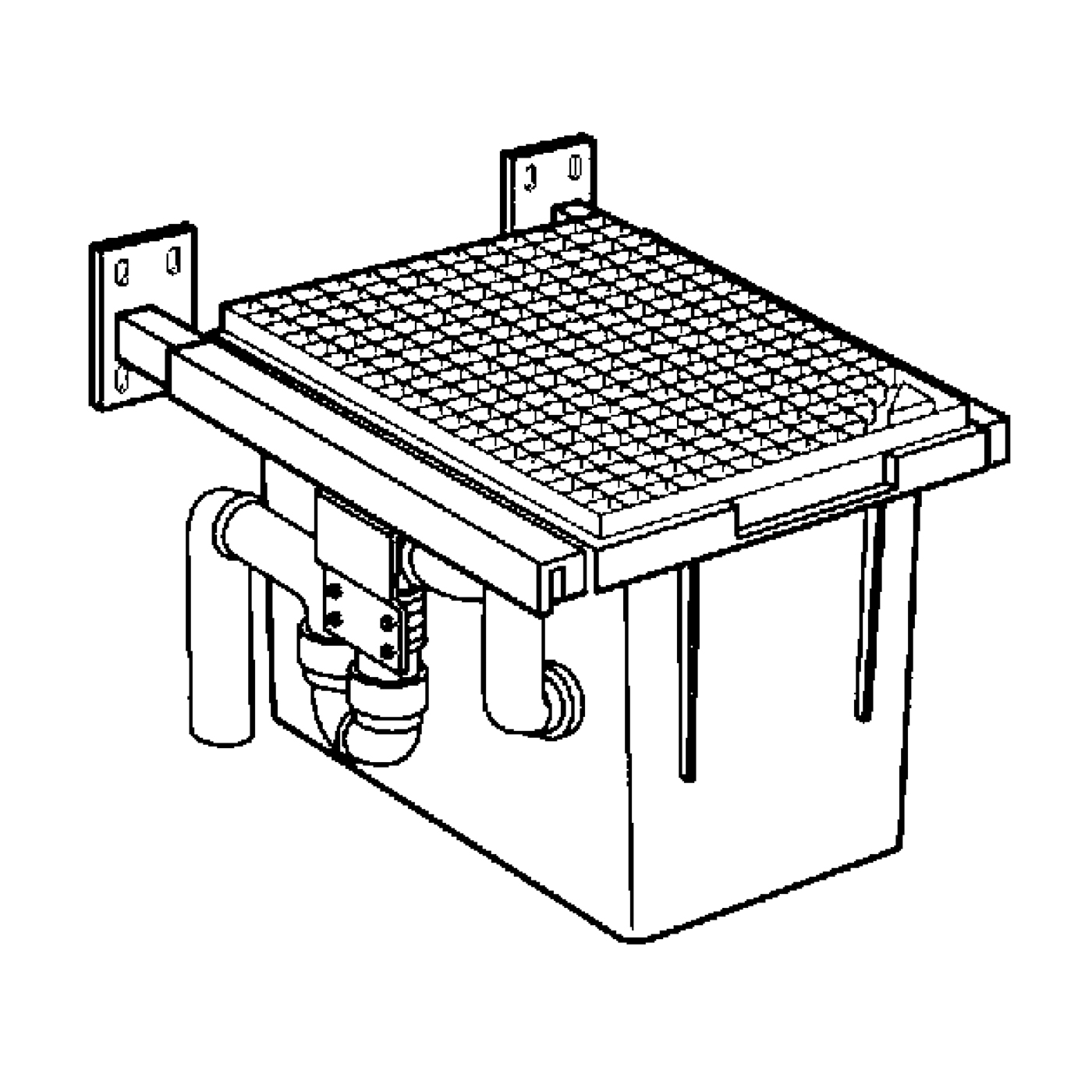 Plaster Trap Type 35-W - 1 piece Plaster Trap Type 35-W - 1 piece