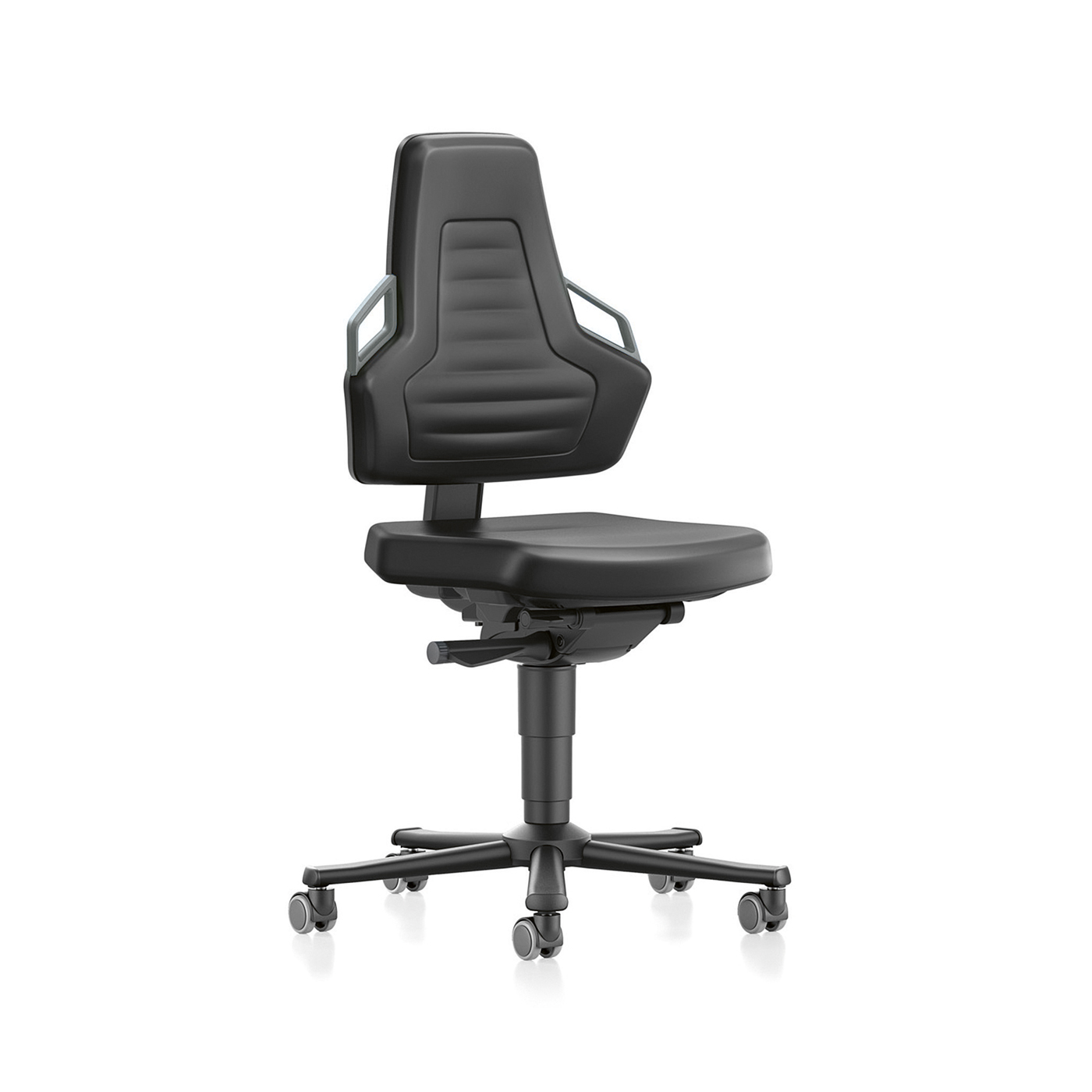 Nexxit 2 Swivel Chair, Artificial Leather Black/Anthrazite - 1 piece