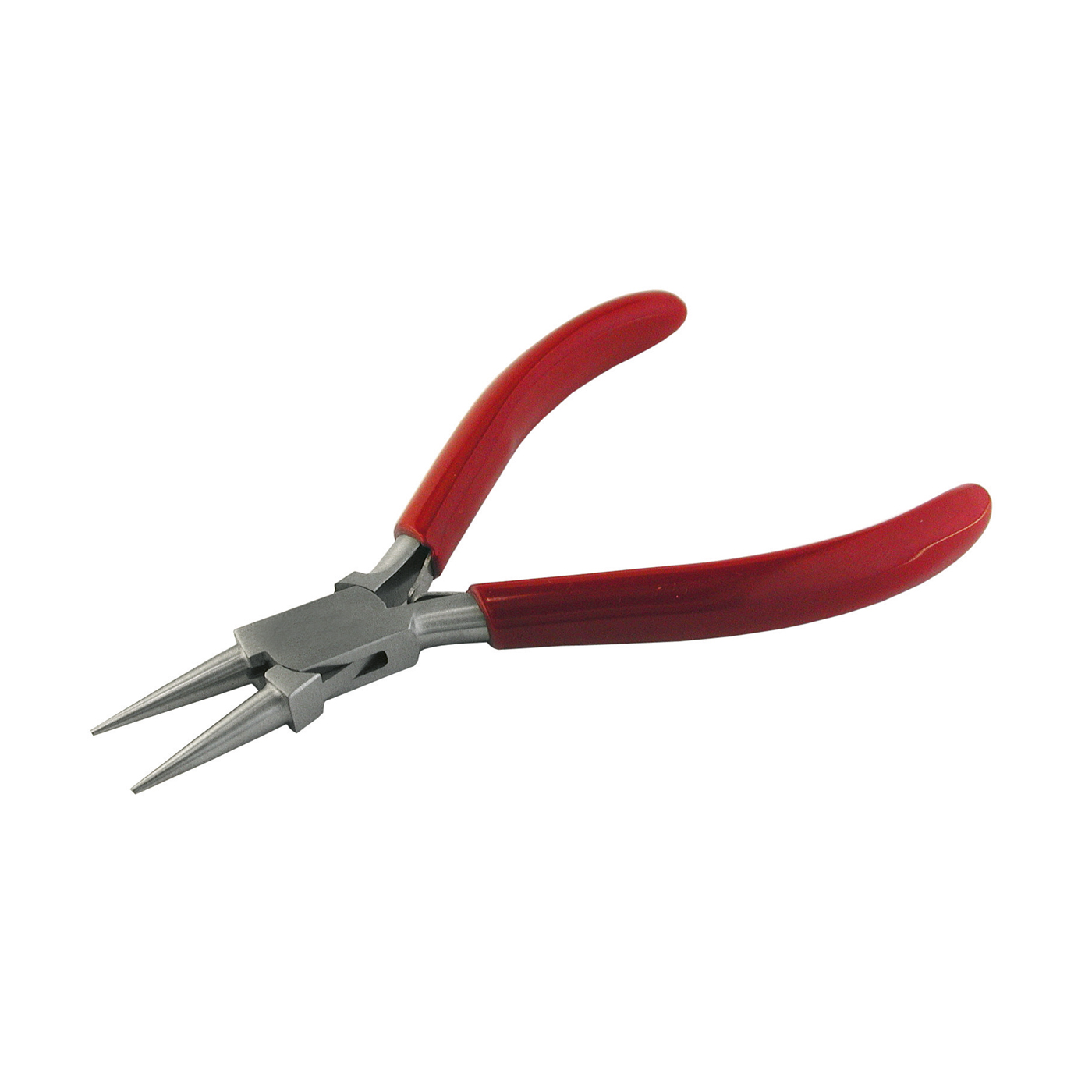 Roand Pointed Pliers, Stahl, 130 mm,withSpring,without Blow - 1 piece