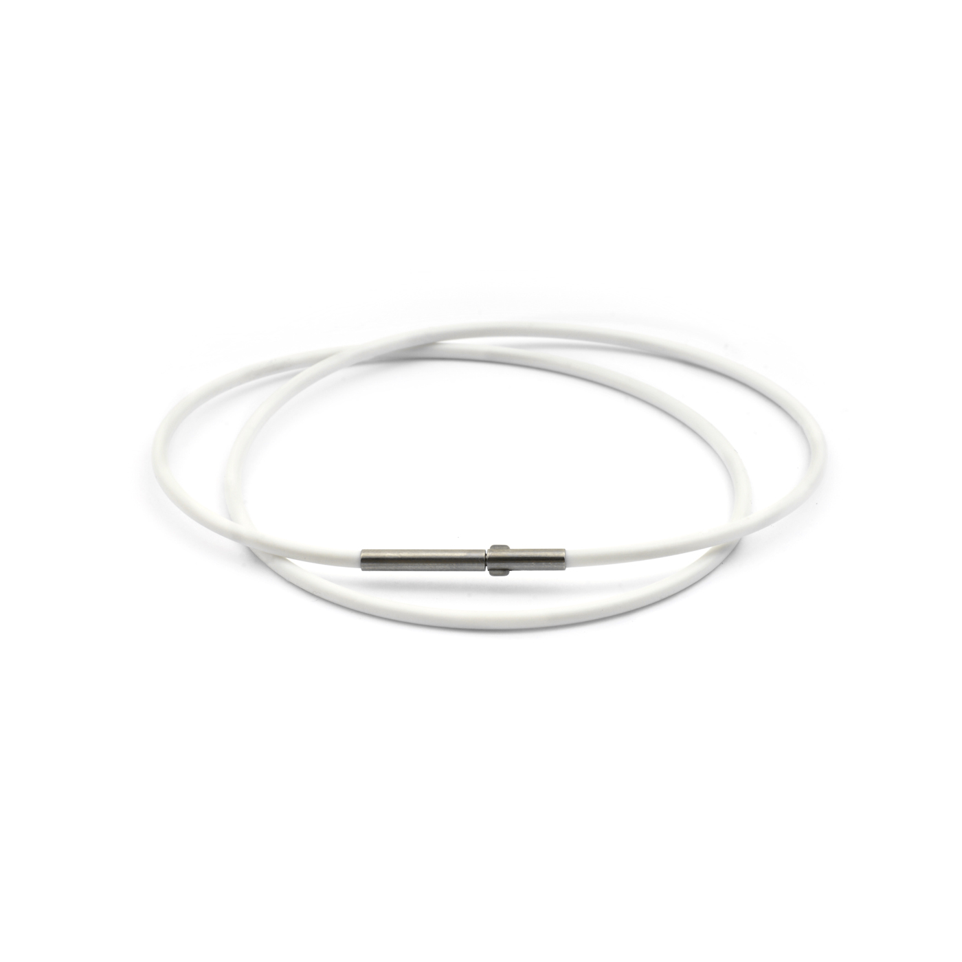Silica Choker, Organic Rubber, ø 1,4 mm, 40 cm - 1 piece Silica Choker, Organic Rubber, ø 1,4 mm, 40 cm - 1 piece