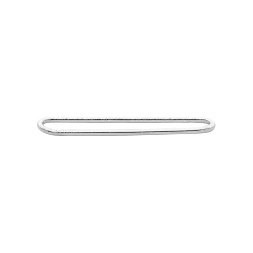 Wire Bar, 925Ag, 17 mm - 1 piece
