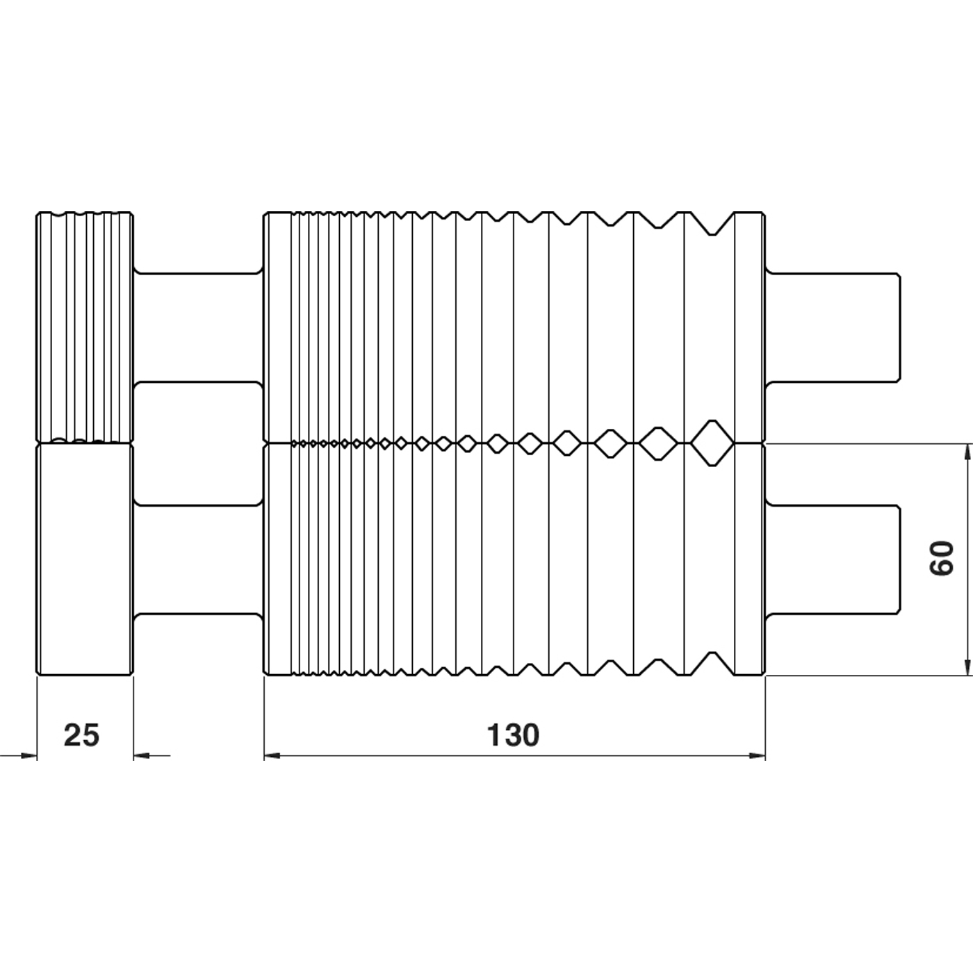 DRM 130 DSP Motor Double Rolling Mill - 1 piece