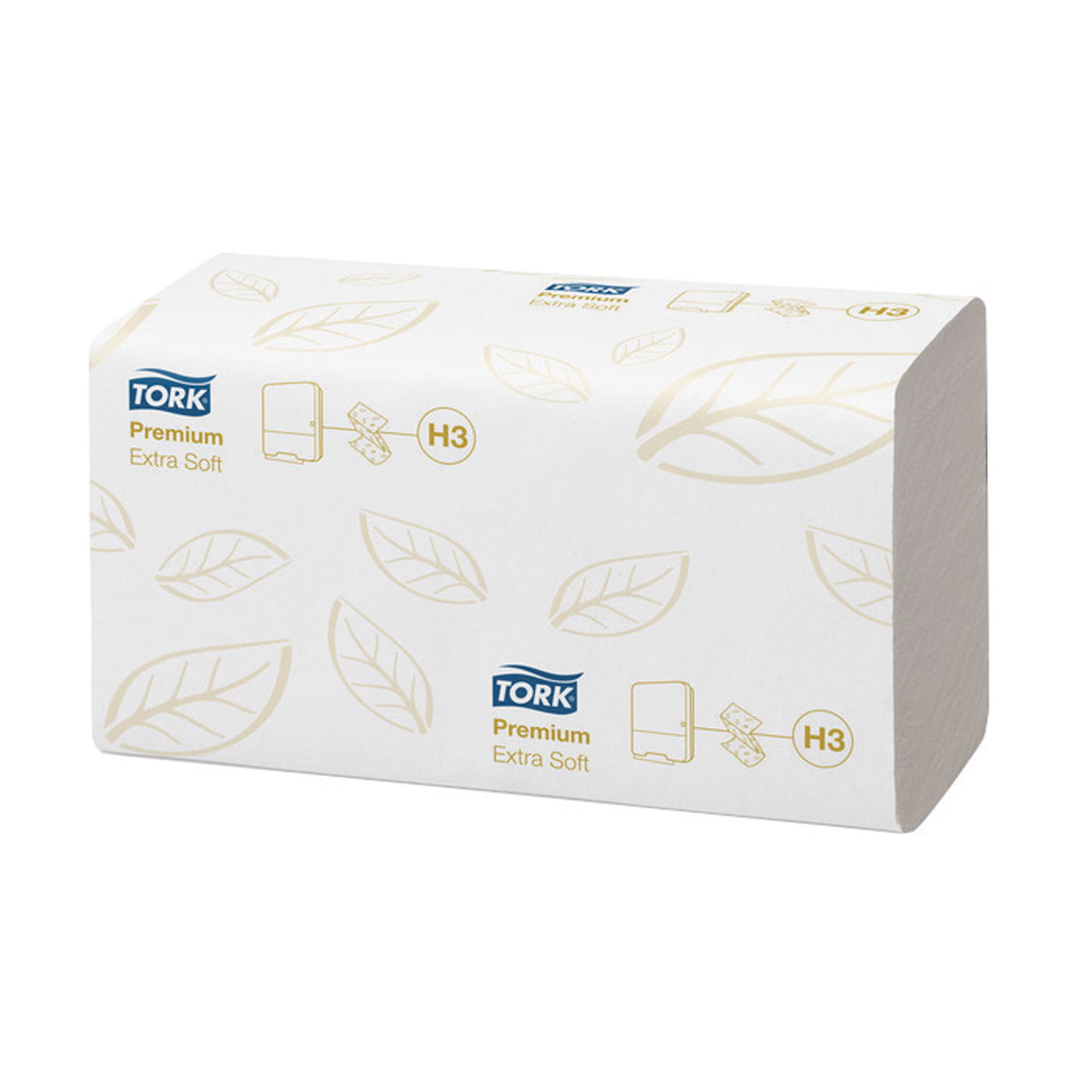 Tork Premium Handtücher Zickzackfalzung, 23 x 23 cm - 3000 Stück
