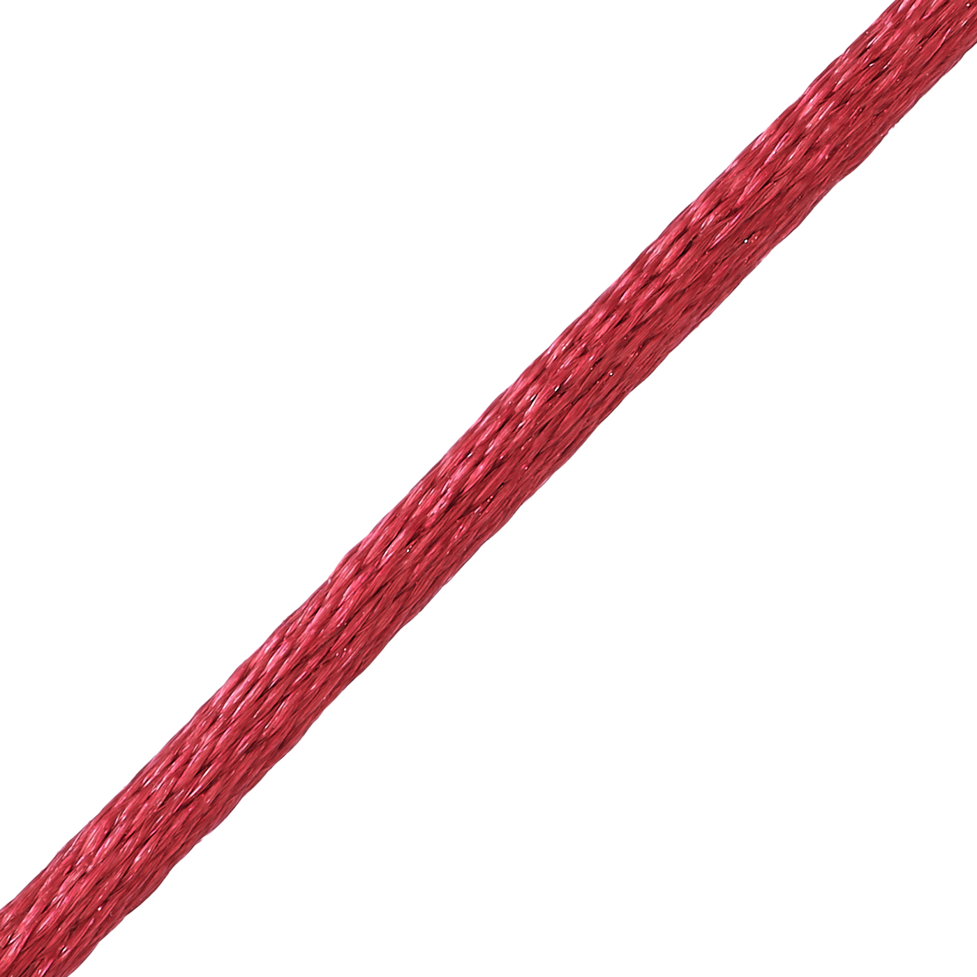 Satinband, 42 cm, ø 2 mm, burgundy, m. Karabiner 925 Ag verg - 42 cm