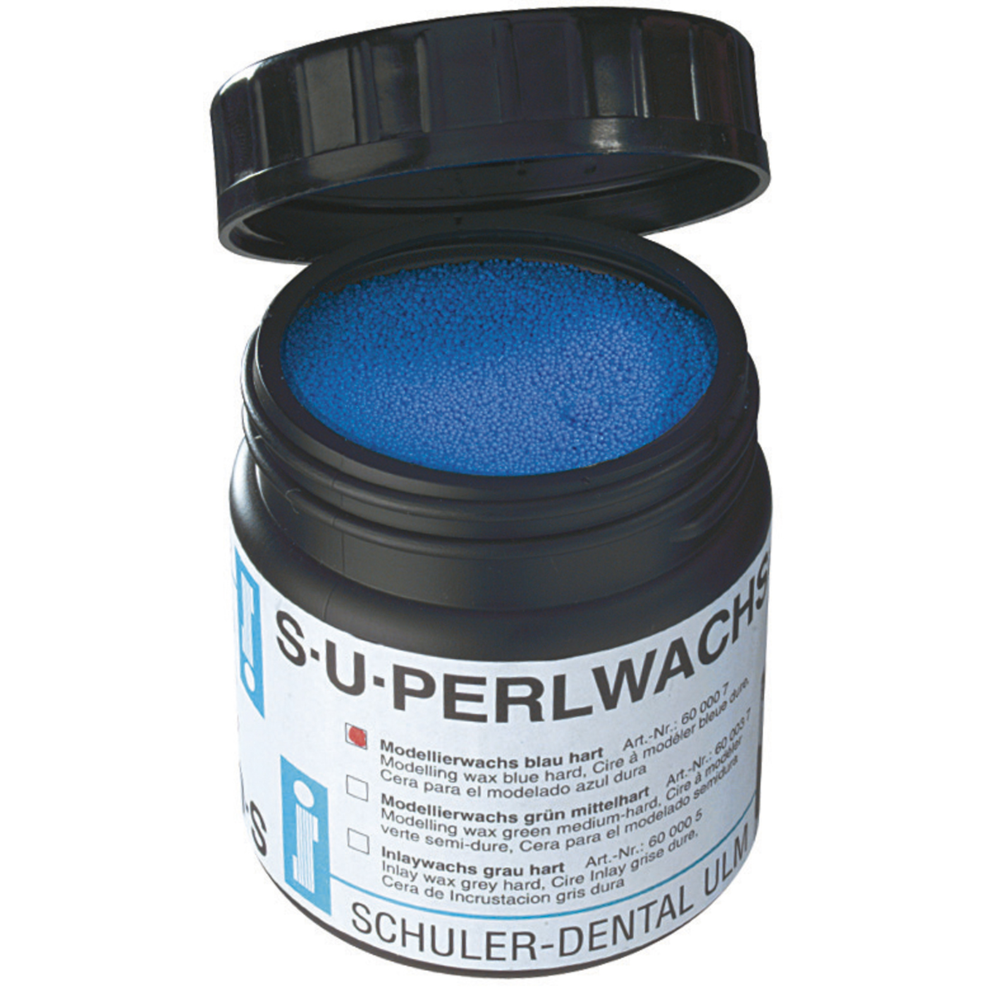 S-U Pearl Wax, Hard, Blue - 125 g