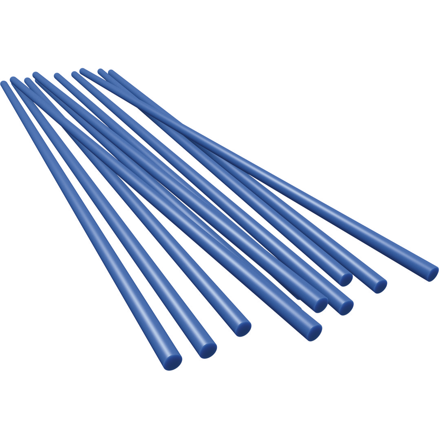 Wax Wire, Bars, Round, 0.6 mm, Blue - 1 pack