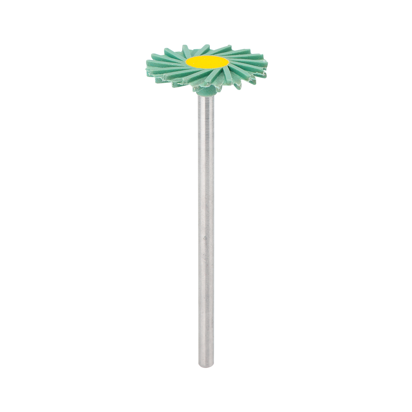 Diacera Twist Polishing Brushes, Green, Medium, ø 17.0x1.6mm - 10 pieces