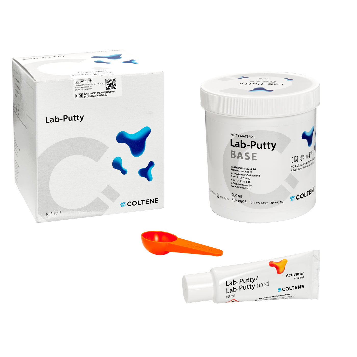 Coltène/Whaledent Lab-Putty Silikonknetmasse - 1350 g